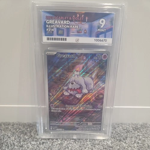 Pokemon Greavard 214/198 Ace 9 mint pokemon