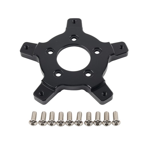 1x Enforcer-Bremsrotor-Adapter für Harley Touring Street Glide Special FLHXS Blk - Picture 2 of 9