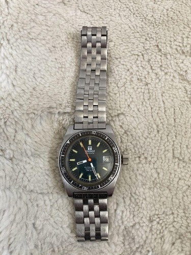 TISSOT VISODATE PR516 Men's Automatic Silver W36mm Swiss Made Vintage Analog - Picture 17 of 24