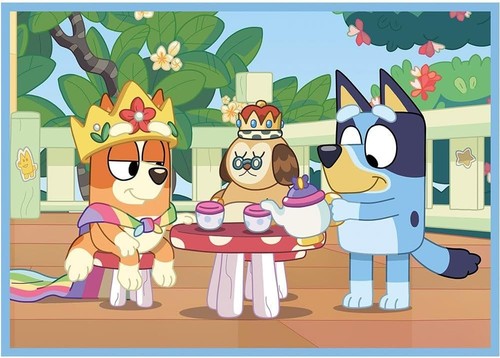 NEW Trefl Jigsaw Puzzle 4 in 1 Pieces 3+ Ages Bluey and His World - Picture 3 of 5