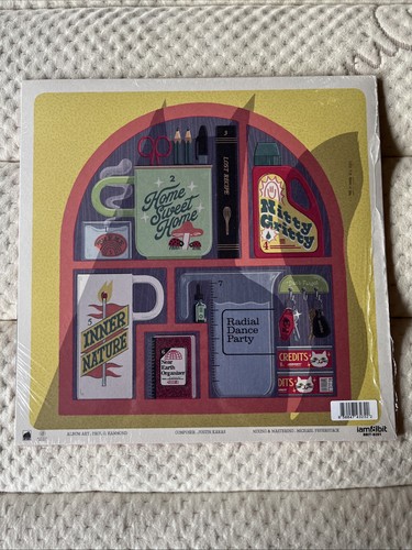 “A Little to the Left OST” - Justin Karas 1x LP iam8bit Tidy Taupe Vinyl Variant - Picture 2 of 2