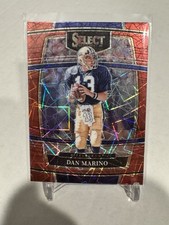 2022 Panini Select Draft Picks - Concourse Red Lazer Prizm #60 Dan Marino