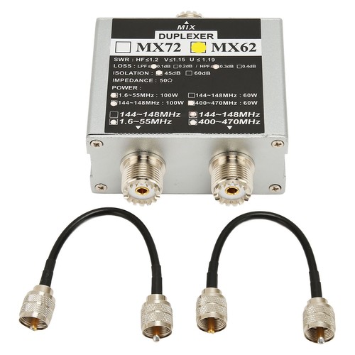Kombiner antenowy VHF UHF HF krótka fala 3-pasmowa stacja tranzytowa kombiner duplex FY - Zdjęcie 22 z 24