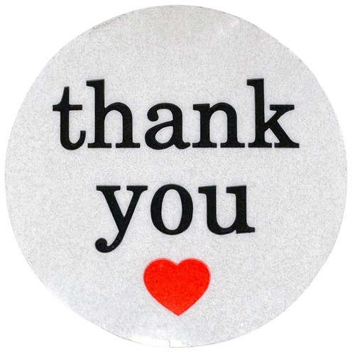 500Pcs 1" Thank You Stickers Thank You For Supporting Small Business Labels - Picture 76 of 147