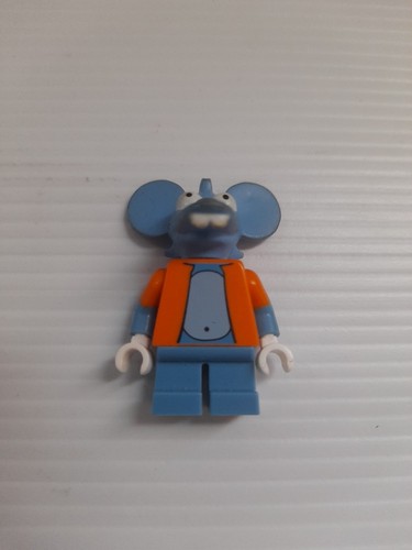 Lego Minifigs The Simpsons Lot Of 5 Bart Itchy Willy Dr Hibbert Patty AS IS - Picture 9 of 11