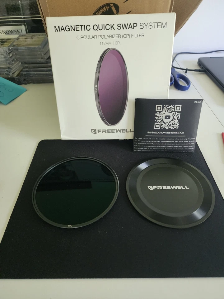 Freewell Magnetic Quick Swap System 112mm Neutral Density ND16 (4 f-Stops) ND1.2 - Image 2 of 4