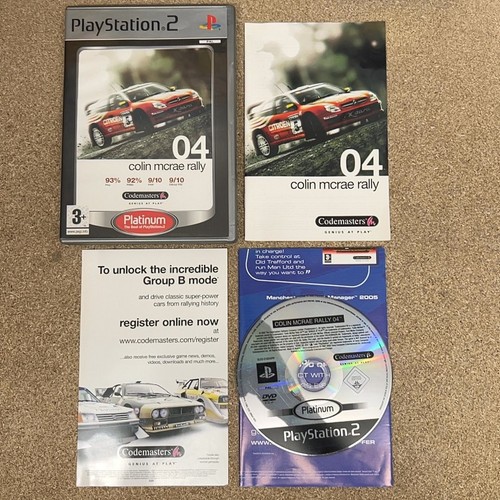 Colin McRae Rally™ 04 (PlayStation 2 Platinum The Best) [Complete & Tested] - Picture 1 of 5