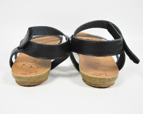 Blowfish Malibu Braided Strappy Flat Sandal-Black Dyecut-Size 7 - Picture 4 of 7