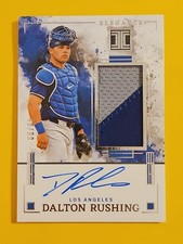 2025 Impeccable Elegance Jersey Autographs Dalton Rushing 49/99 Dodgers Rookie 