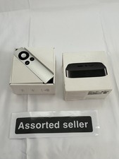 Apple TV 3rd Generation HD Media Streamer Black Model A1469, Remote Included