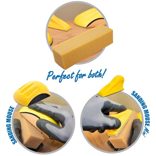 Limpiador de papel de lija con barra de limpieza abrasiva | Elimina el polvo y los desechos de los pequeños  - Imagen 6 de 6