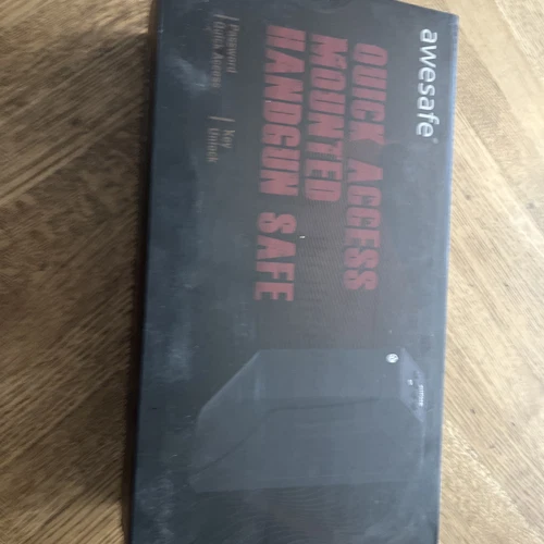awesafe biometric pistol safe