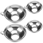  4-teiliges Küchentrichter aus Edelstahl – Weithalstrichter zum Umfüllen von