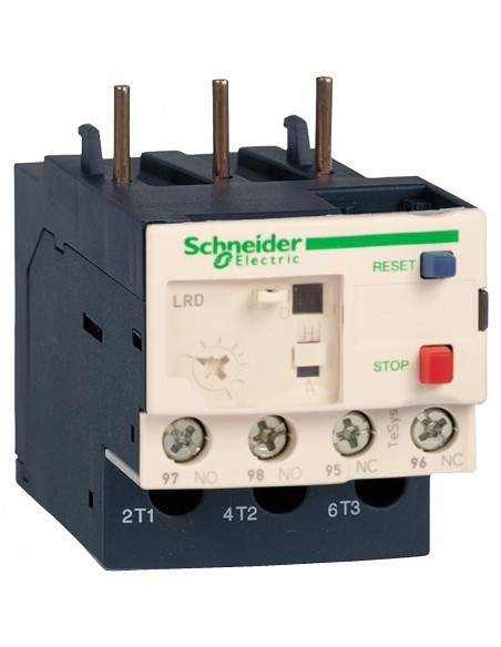 Relais de protection TeSys LRD 12-18A Schneider LR3D21 contre les surcharges thermiques