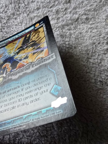 DBZ Dragon Ball Z FOIL Namekian Face Smack 62 CCG Unlimited Cell Games Saga MP - Picture 4 of 5
