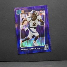 2021 Donruss Optic Patrick Surtain II Rated Rookie #244 Purple Shock RC