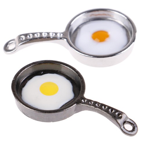1/12 Dollhouse Miniature Mini Metal Fried Egg Pan Kitchen Accessor3-DB - Picture 12 of 14