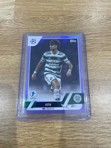 Topps Chrome 2023 Celtic Card - Jota /30 1st Edition Rare