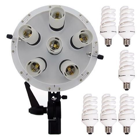 Lámpara Falcon Eyes + Octabox 120cm LHD-B655FS 6x55W de studio-ausruestung.de - Imagen 2 de 4