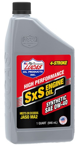 Lucas Oil LUC11200, One Synthetic 0W40 Sxs aceite 1 cuarto rendimiento piezas de carreras - Imagen 2 de 9