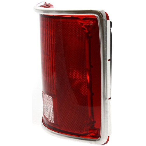 Pair Tail Light for 78-86 Chevrolet K5 Blazer 87-91 Blazer LH RH w/ Chrome Trim - Picture 4 of 12