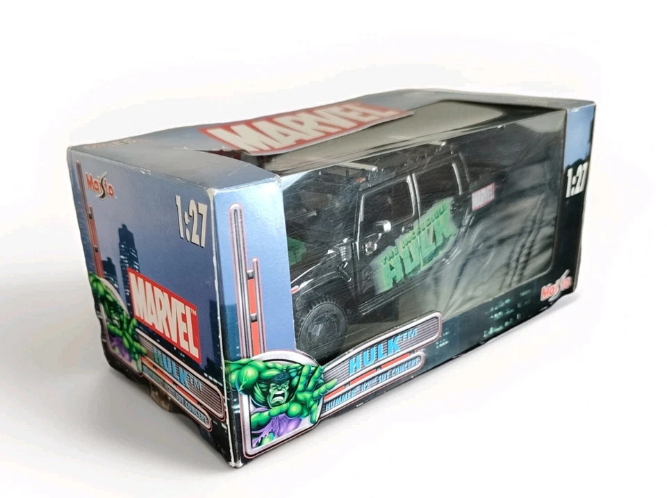 El Increíble Hulk Maisto Hummer año 2003 Navidad  Foto 3 de 4