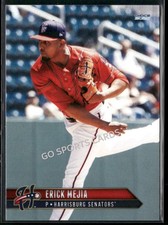 2025 Harrisburg Senators Erick Mejia RC Rookie Nationals DR Minor League