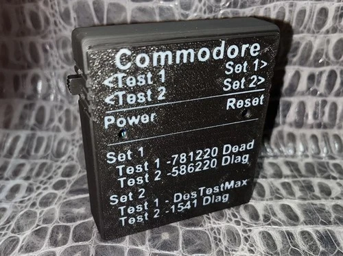 Commodore 64 DIAGcart 64 - 4in1 Diagnostic / Dead Test Cartridge