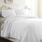 Quilt Coverlet Set All Season Microfiber Contemporary Ultra Soft Bedding in H...