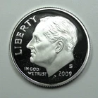 2009 P D S S Silver Roosevelt Dime  4 Coin Set