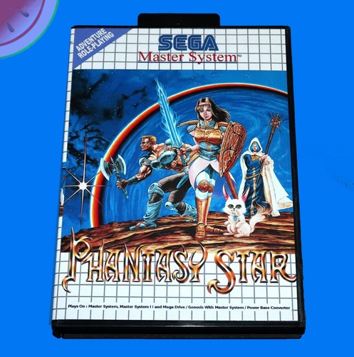 TESTED Sega MASTER SYSTEM Game PHANTASY STAR 1 has NEW Battery, Case, Manual CIB - Picture 19 of 20