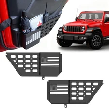 Rear Door Pocket Storage Box for Jeep Wrangler JL JLU 4XE 18-2025 &Gladiator JT