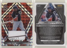 2020 Panini Chronicles Spectra Red Prizm Swatches /25 Eloy Jimenez #2