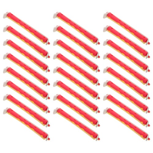 Herramienta de rizado 24 piezas accesorios para el cabello rizadores para bricolaje corto permanente - Imagen 6 de 12