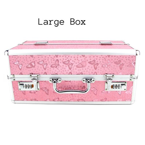 LOCKABLE ADULT CASE KEYLESS STORAGE PRIVACY BOX COMBINATION LOCK TOY CHEST - Picture 7 of 17