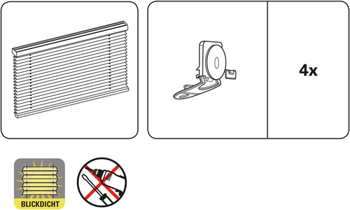 Solo Roof Window Pleated Blind, No Drilling, with Suction Cups, Opaque Folding R - Picture 8 of 12