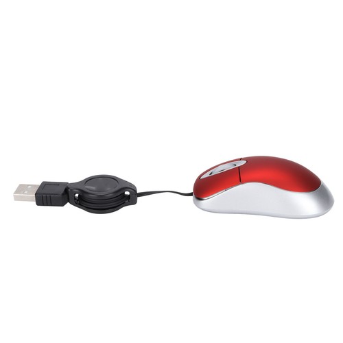 Wired Mouse Portable 1600DPI Optical Resolution USB Mice 3 Ways Wheel Design CT - Picture 17 of 22