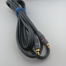  E Monster Standard Interlink 100 RCA Audio Cable 6ft Long Dual Connectors