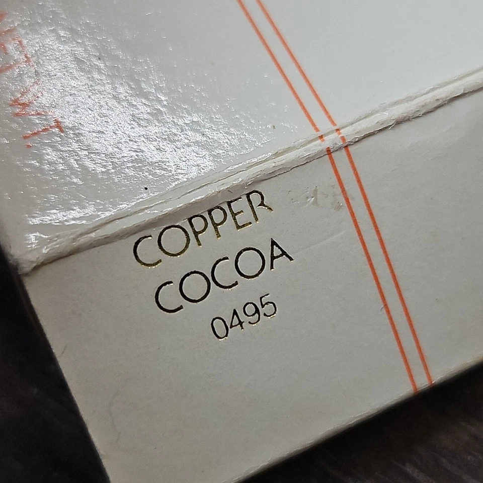 VTG Mary Kay Blusher Warm BEIGE BRONZE COLLECTION Copper Cocoa .30 oz NOS - Image 2 of 4