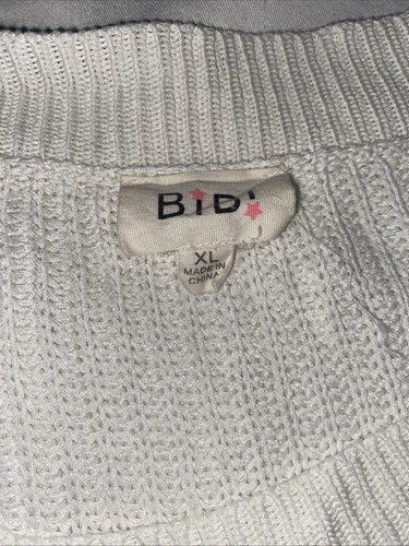Bibi Strick Häkel Flower Power Garten Pullover Damen Gr. XL - Bild 7 von 10