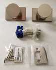 Emtek 5112ROUUS15 Round Knobset Passage Door Knob Set with Rectangular Rose