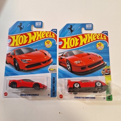 ミニカー Hotwheels 2025 Ferrari F40 2025 Hot Wheels Ferrari F40 Competizione Loose – Cars N Cards