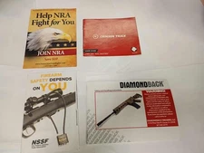 DIAMOND BACK AR + CRIMSON TRACE PLUS 2 BONUS PAMPHLETS