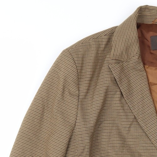 s.Oliver Damen Blazer braun kariert Größe 14 Arbeitskleidung - Bild 6 von 12