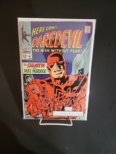 Daredevil #41 (Marvel 1968) The death of Mike Murdock / Daredevil's Twin Brother