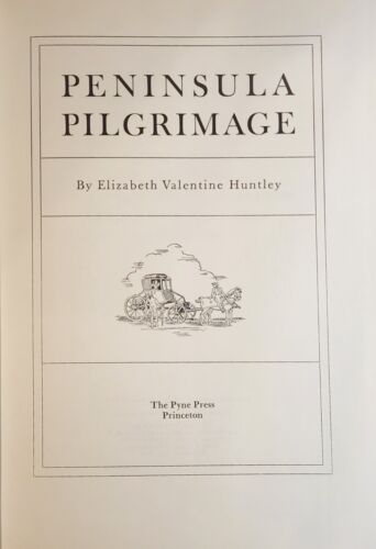 Huntley, PENINSULA PILGRIMAGE - 1975 Reprint of 1941 1st - Picture 2 of 6