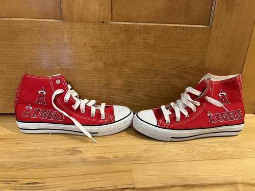 Los Angeles (Anaheim) Angels Sneakers - Size 9 Men’s/Size 12 Women’s (NEW) - Picture 2 of 8