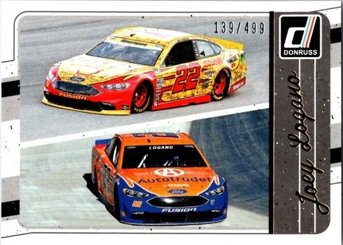 Panini Donruss Racing Gold Foil 2017/499 elige tu tarjeta conductor NASCAR Racing - Imagen 134 de 151