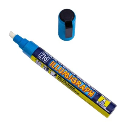 ZIG banjado Kreidestift Kreidemarker für Whiteboard Glasmagnettafel abwischbar Mitte