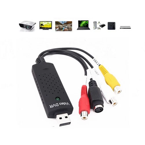 USB 2.0 Audio Video VHS VCR to DVD Converter Capture Card Adapter Digital For LT